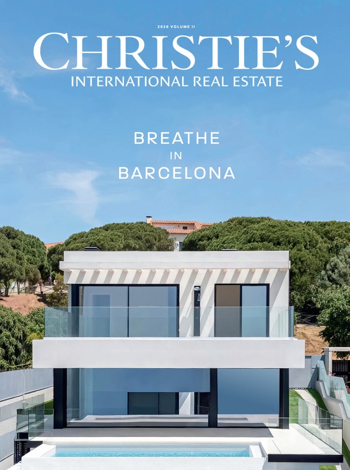 Cover of Christie's International Real Estate magazine, 2026 Volume II